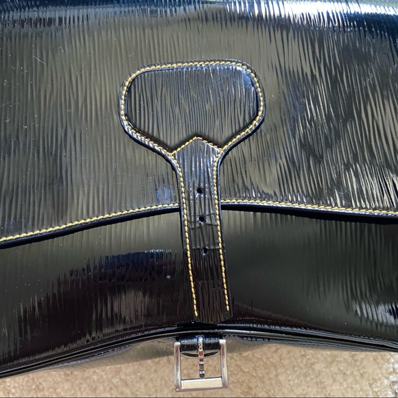🕴PRADA Glossy leather sachet bag 💯 Unisex - Picture 6 of 17
